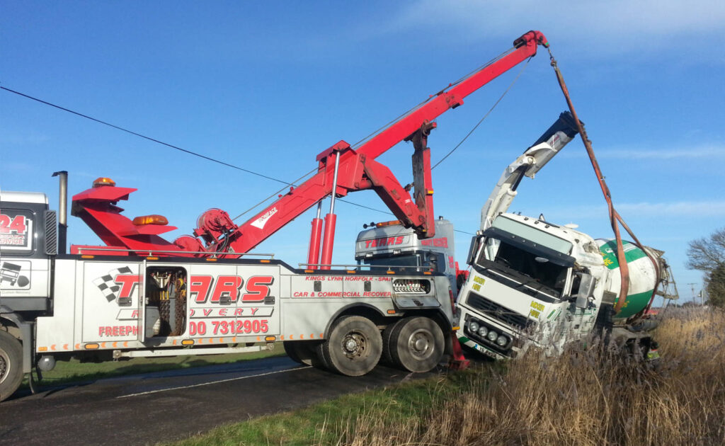 Heavy truck recovery services Colchester